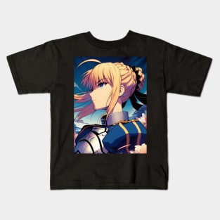 Anime Wonderland: Whimsical Art Prints Featuring Manga-Inspired Designs for Otaku Bliss! Kids T-Shirt